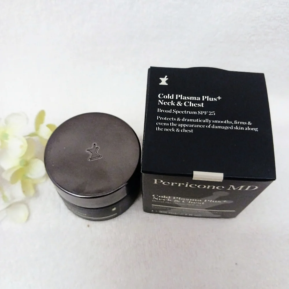 PERRICONE MD Cold Plasma+ Neck and‎ Chest Broad Spectrum SPF 25 1oz. NEW